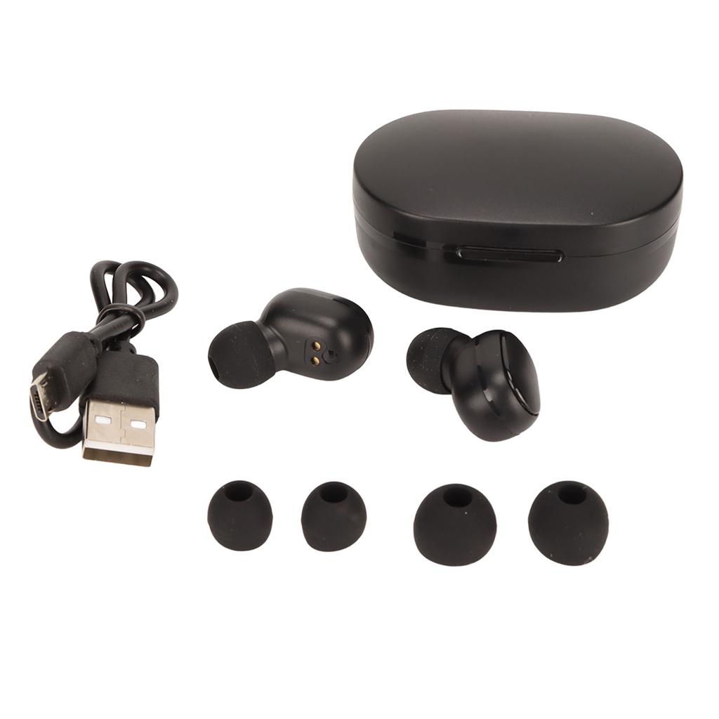 Bluetooth Earbuds Noise Cancelling Stereo IPX7 Waterproof Wireless Earphone with Mic Charging Case for Running Driving