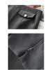 Jupe Midi A-line Taille Haute Gris Printemps 2026: Amincissant, Confortable, Magnifique, Long, et Moulant les hanches.