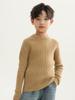 100% Wool Striped Round Neck Kids’ Thermal Sweater - Medium To Large, Unisex, Autumn/Winter