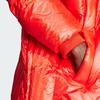 Adidas Originals Puffer Jacket With Hood Women Outerwear Red IR7118