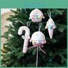 Candy Foam Christmas Decorations With Lollipop Donut For Festive Tree Ornaments