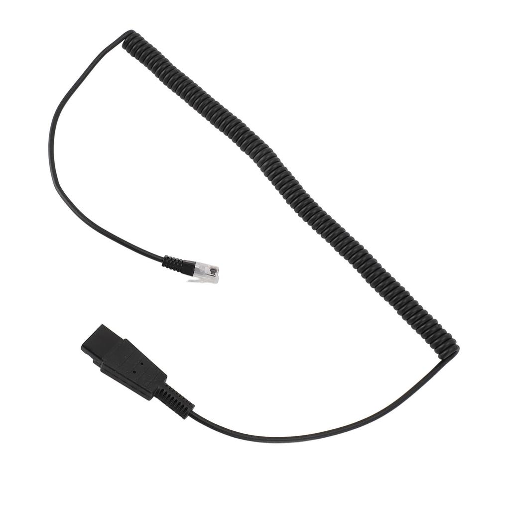 RJ9 to QD Adapter Cable RJ9 Quick Disconnect Cable for Plantronics for Avaya IP 1608 1616 9610 9620
