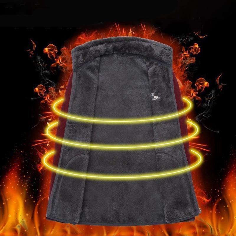 Winter Coat Plush Fleece Jacket Women's Autumn Mother's Jacket Short Coats