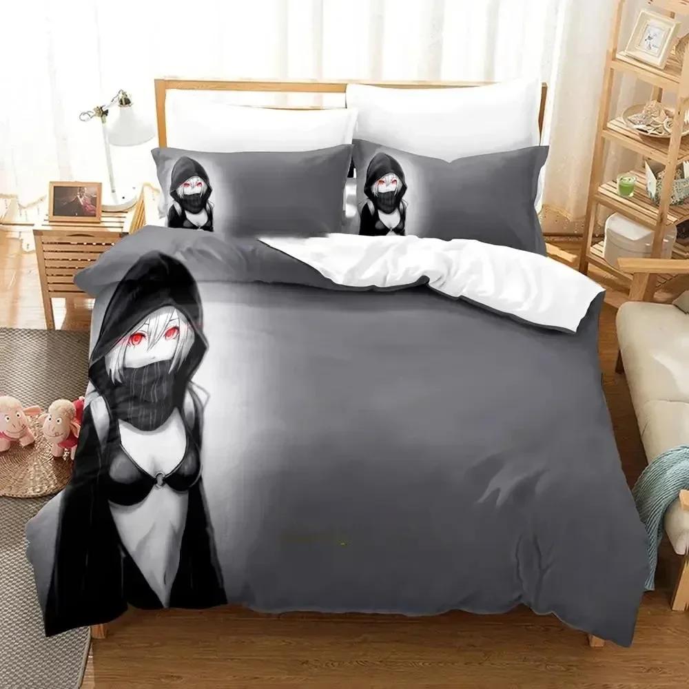 Anime Kantai Collection Bedding Set 3D Printed Suitable For Bedroom Duvet Cover Set With Pillowcases Kids Home Textile