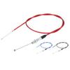1pc 120cm / 47inch Stainless Steel Throttle Cable Fit for Most 50CC 70CC 90CC 110CC 125CC 4-stroke Motorcycle Dirt Pit Bikes