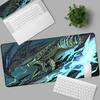HD Printing MousePad Game Monster Hunter Wilds Mouse Pad Natural Rubber Keyboard Mat Office Desk Mat Computer Gaming Accessories