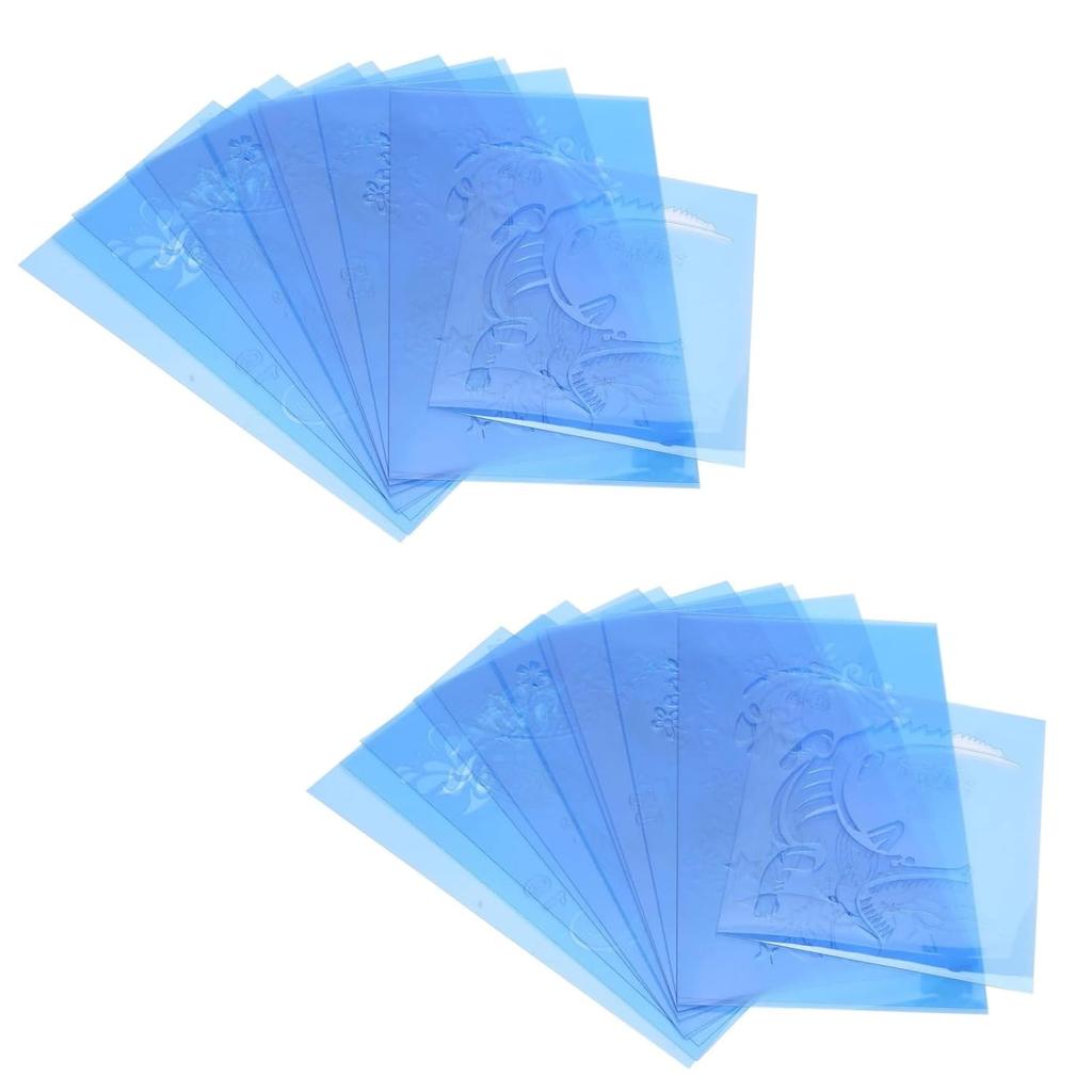 12Pcs*2 Stencils for Face Painting, Face Paint Stencils, PET Face Painting Template Reusable, Body Painting Template for DIY, Party, Cosplay, School