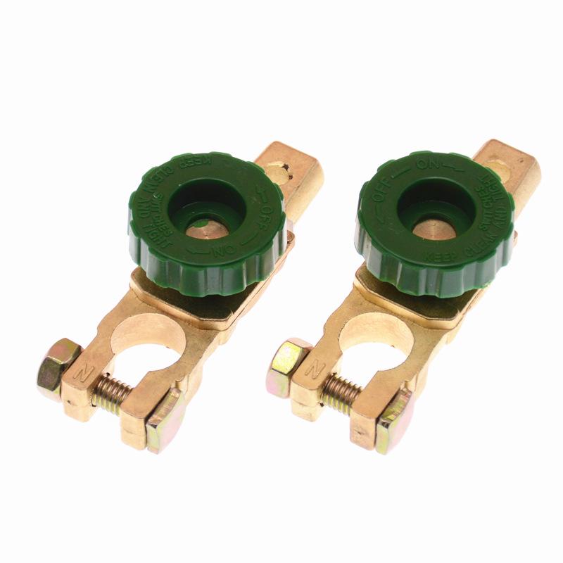 Copper-Plated Battery Terminal Clamp & Power Disconnect