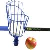 Aluminum Deep Basket Fruit Picker Head Convenient Fruit Picker Catcher Apple Peach Picking Garden Tools