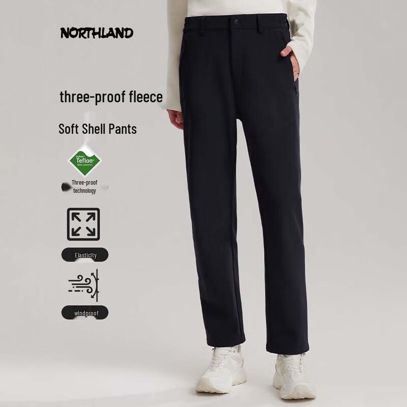 

Norrøna Women s Fleece-Lined Windproof Snow Pants NXPFT2578E 175/80A