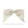 Black Womens Temperament Barrettes Princess Girls Sweet Elegant Bow Hairpins  Satin Large Hair Clips Party Headdress