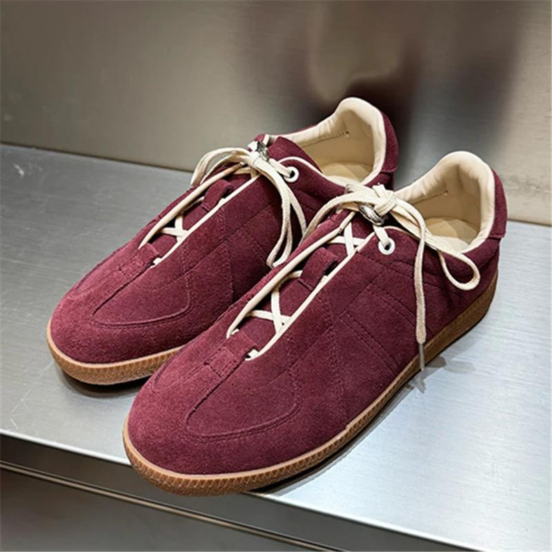 Fashion Women's Shoes Retro Fashion Flat Heel All Match Casual Trainers Solid Tennis Female Sneakers Runway Sport Shoes