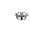 316 Stainless Steel Yin Yang Hot Pot with Induction Cooker Compatibility - Large Capacity Family Soup Pot