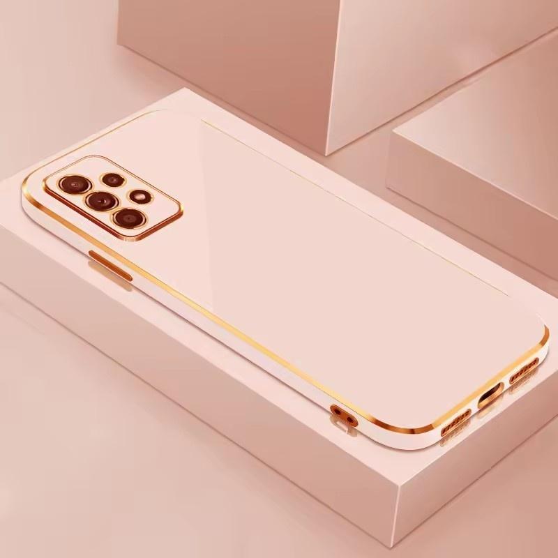 Luxus-Beschichtungshülle für Samsung Galaxy A55 A35 A25 A15 A52S A54 5G Stoßfeste Bumper-Abdeckung für S25 S24 S23 S22 S21 Ultra Zubehör