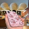 Cross-Border Hot Selling Cartoon Sanrio Leather Texture Case for Apple 14/16