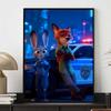 Diamond Painting Fan Art Featuring Judy and Nick Cartoon Mosaic Diamond Cross Stitch DIY Gift Home Decoration