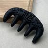 Handgefertigter natürlicher He Shou Wu Haarpflegekamm - Traditionelle Chinesische Medizin Ethnischer Stil