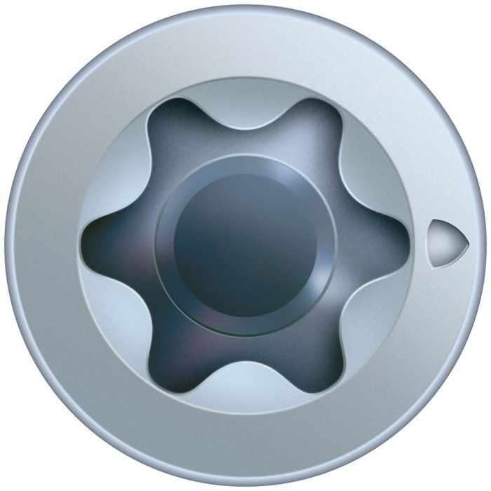 Spax-Star Plus M, MDF Vis À Tête fraisée/T, Petite Tête De Fraisage, Filetage Partiel, Galvanisé Blank A2j-0441010350453, 0441010…