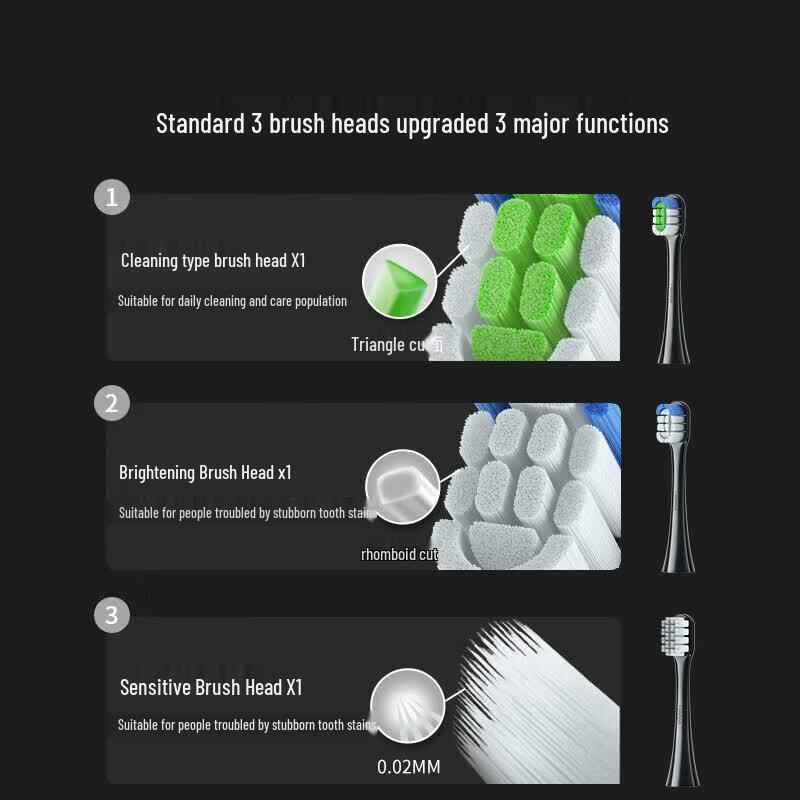 Lebooo Smart Sonic Toothbrush Star Diamond Deluxe CN plug (adapter included)
