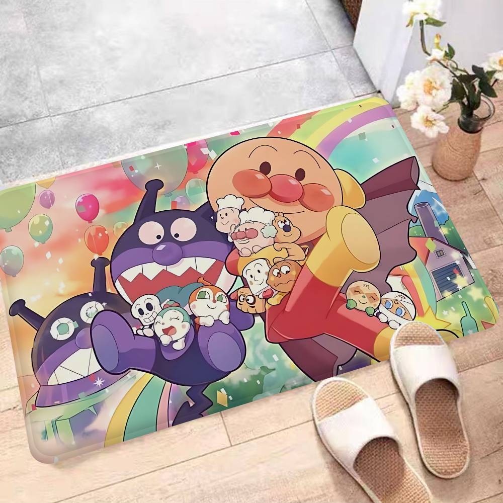 

Classic Anime A-Anpanman-Cartoon Kitchen Mat Kids Room Bedroom Decoration Balcony Anti-Slip Doormat Living Room Alfombra 40x60cm