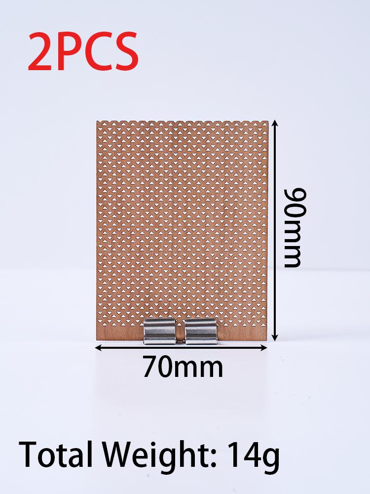 Große Flamme Holzkerzendochte mit Metallbasen Kerzenkerne Herstellungsmaterialien Natürliches Rechteckholz für DIY Sojawachskerzen