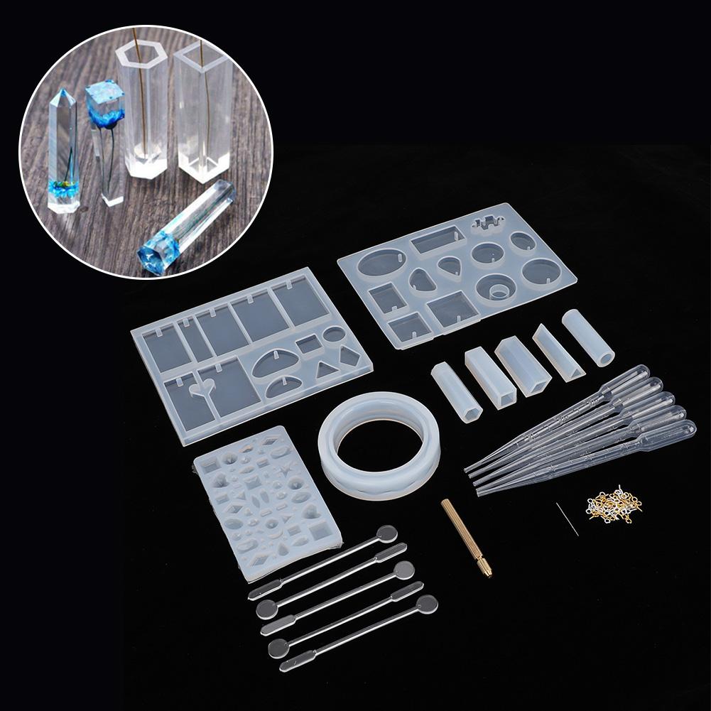 Bracelet Resin Casting Molds DIY Craft Jewelry Pendant Making Mold Accessory
