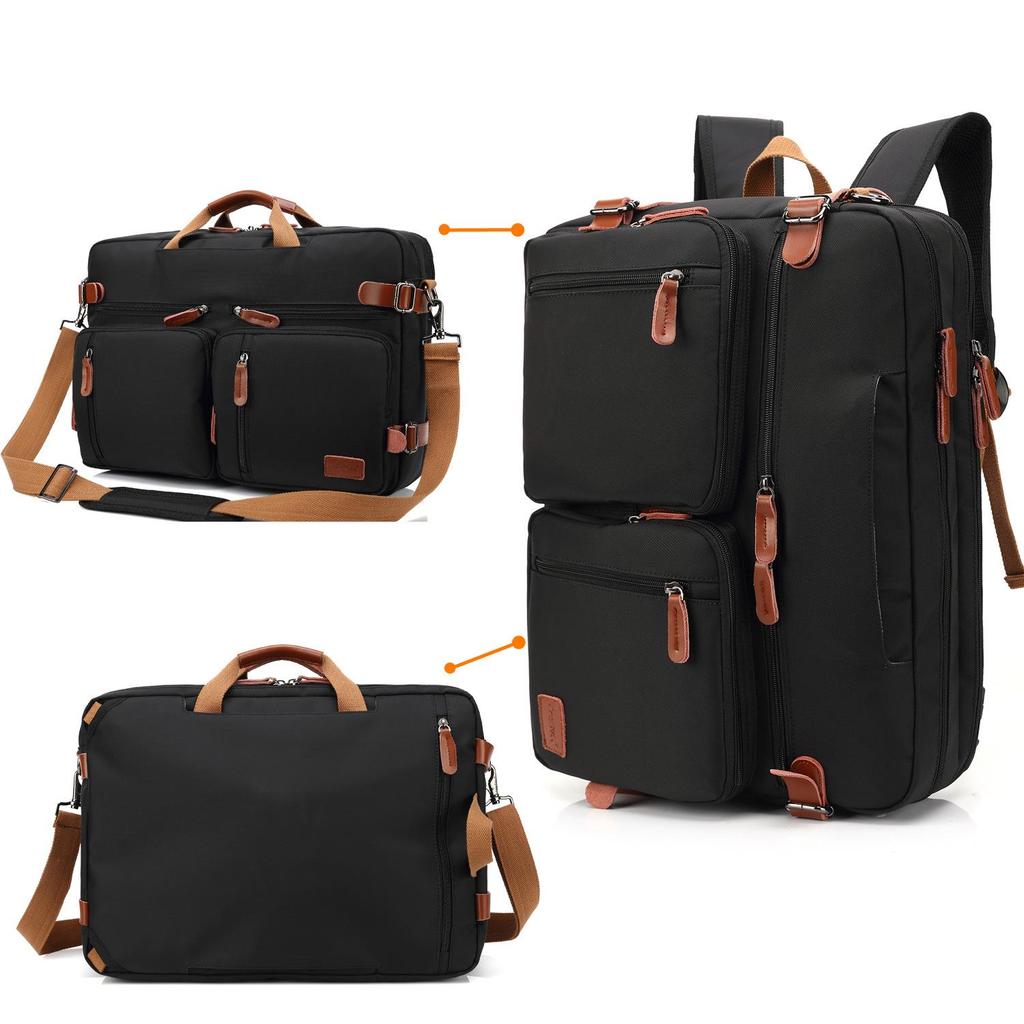 Borsa a mano multifunzionale da uomo: Zaino e Borsa a Tracolla Eleganti a 3 Modi