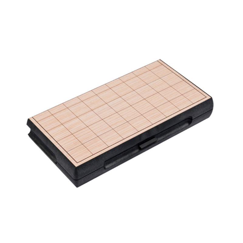 Conjunto de shogi dobrável magnético dobrável em caixa portátil xadrez japonês crianças suprimentos de jogo