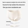 SNOWFLYING Women's 4-Pack Seamless Cotton Antibacterial Briefs