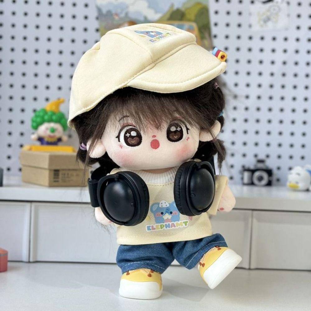 Multi Color Cotton Doll Outfit Dress Dress Up 20cm Doll Flower Dress  Cotton Doll Accessories