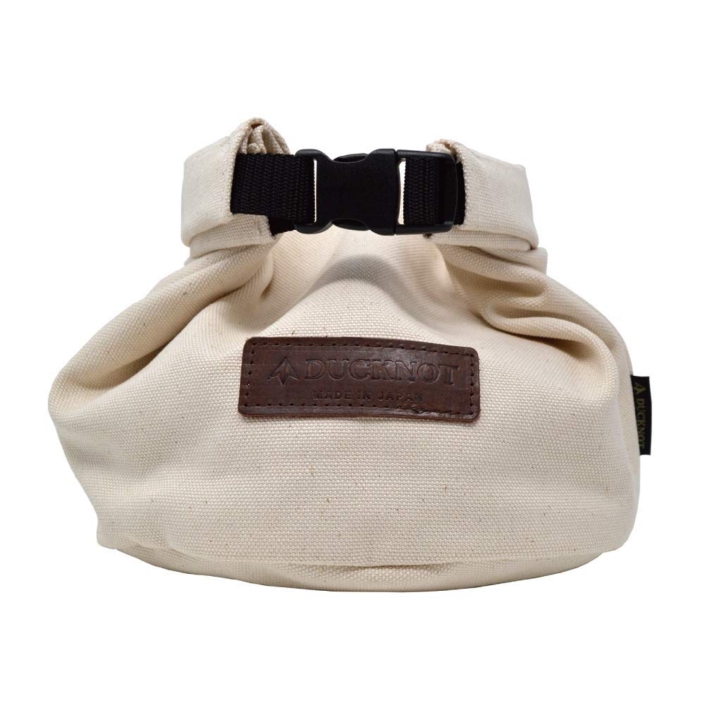 

DUCKNOT Чехол для посуды, 6 дюймов, Нет. 8 Холст, Сумка для хранения, Сделано в Японии (Белый с оттенком)