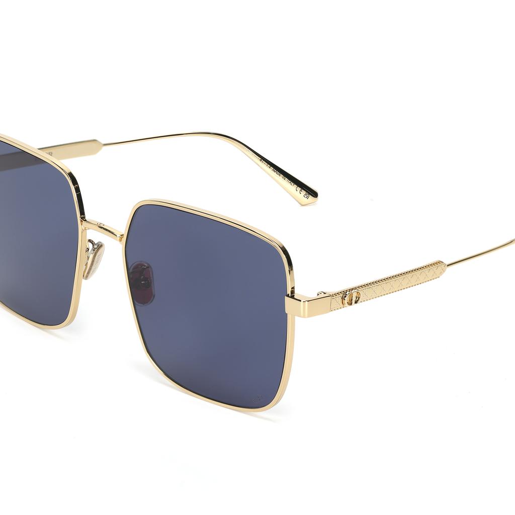Dior Logo Square Sunglasses Unisex sunglasses Gold DIORCANNAGE-S1U