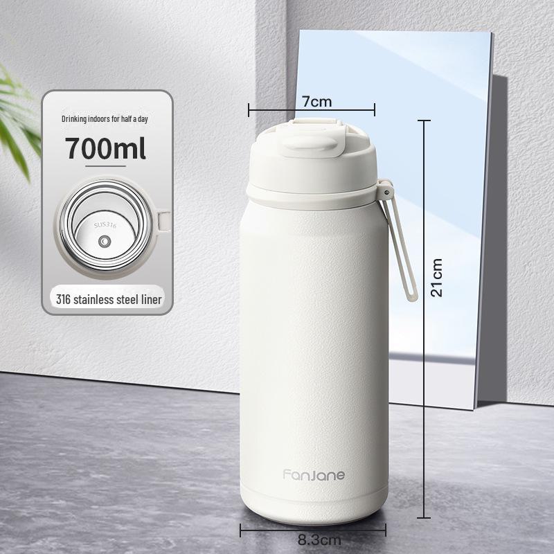 

Магнитная изоляция из нержавеющей стали 316 для чая и воды – большая емкость, для использования на открытом воздухе для мужчин и женщин 701ml-900ml