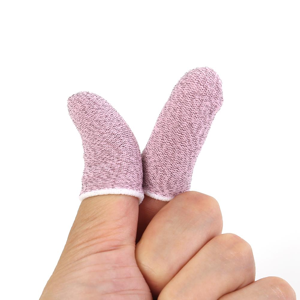 Breathable Game Controller Sweat Delicate Design Durable Finger Sleeves Mobile Proof Thumb Cover Sleeve 1 Pair for PUBG