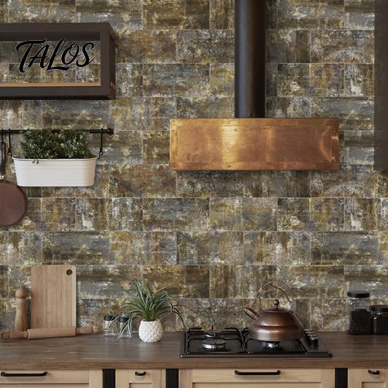 Waterproof Kitchen Backsplash Tiles 16Pcs Peel And Stick Tile, Wall Stickers, Removable Easy Panels, Self Adhesive PE Foam Brick Wallpaper for