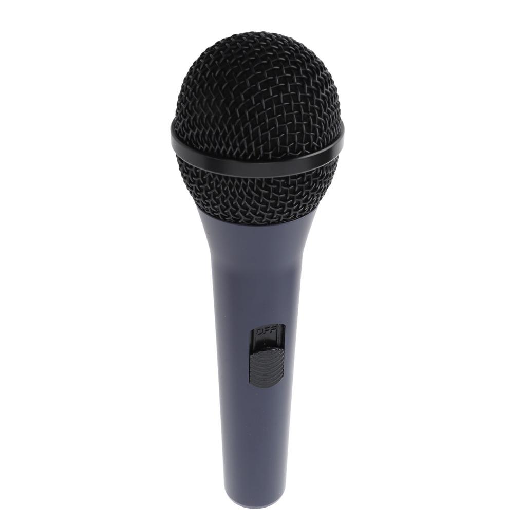 Wired Microphone Metal Mesh Balanced Output Ergonomic Grip Dynamic Vocal Mic for Karaoke Outdoor Singing