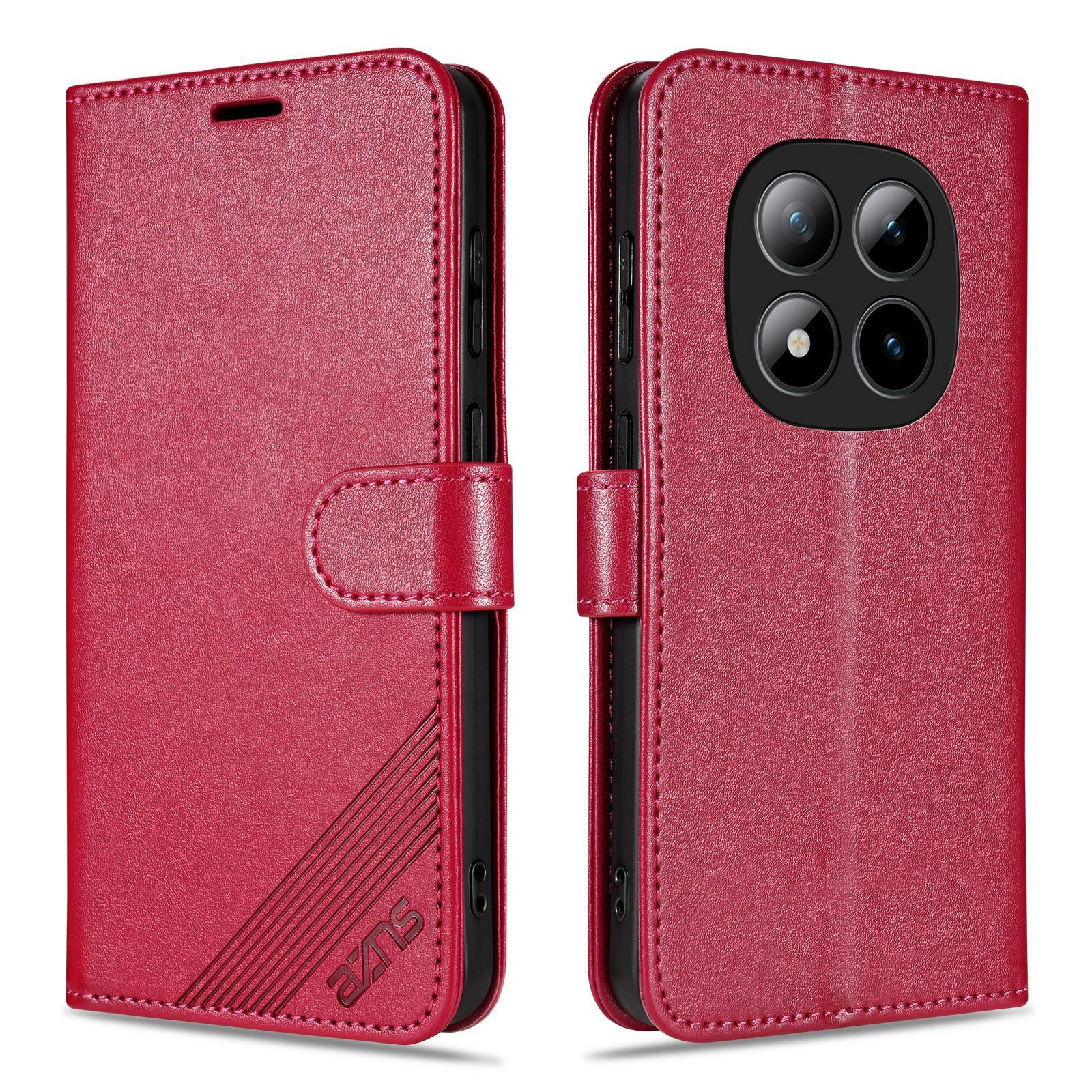 

AZNS For Xiaomi Poco M8 Pro 5G/Redmi Note 15 Pro+ 5G (Global) Case Anti-Scratch PU Leather Stand Wallet Phone Cover