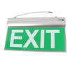 110‑220V Acrylic 3W 12 LEDs Emergency Exit Sign Light Safety Indicator Lamp