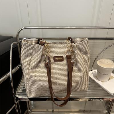 Women's Large-capacity Commuter Bag 2025 Summer New High-end Shoulder Underarm Bag Is Popular This Year, Tote Bag Women