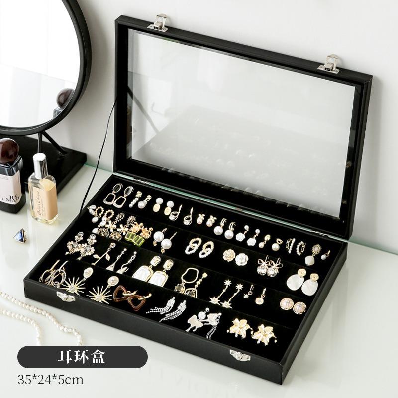 Jewelry Storage Box Earrings Earrings Necklace Jewelry Box Earrings Ring Bracelet Exquisite Jewelry Box Display Box