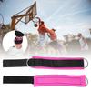 1 Pair Sports Resistance Exercise D Shape Ring Buckle Ankle Tape Training Protective Equipment(Storage Bag Packing Rose