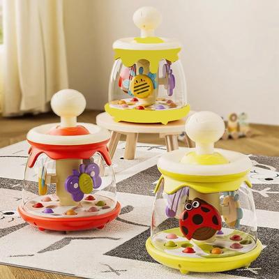 Children's Toy Insect Carousel Amusement Jumping Ball Pressing Toy