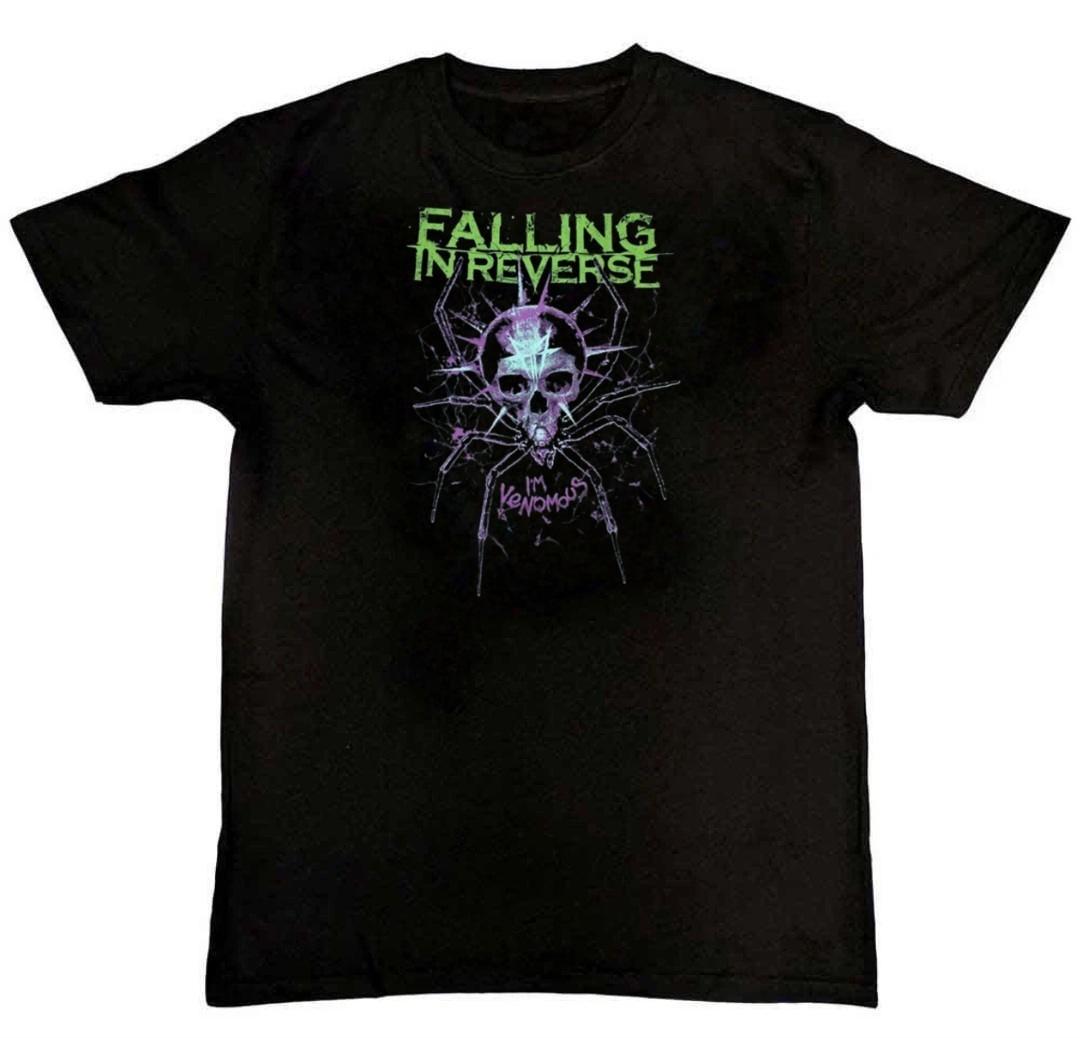 

Falling In Reverse Band Black l m Venomous Unisex T-Shirt S M L XL 2 3 4 XL S разноцветный