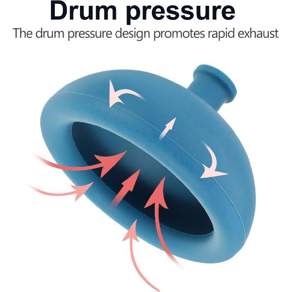 

COHEALI Ладонная чашка для перкуссии грудной клетки Силиконовая ладонная чашка для отхаркивания Устройство для удаления слизи Средство для удаления мокроты Физиотерапевтические средства для грудной клетки для взрослых при проблеме со слизью и мокротой