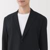 MUJI Men's Breathable Stretch Jacket AD0XGA5A Black, Size L