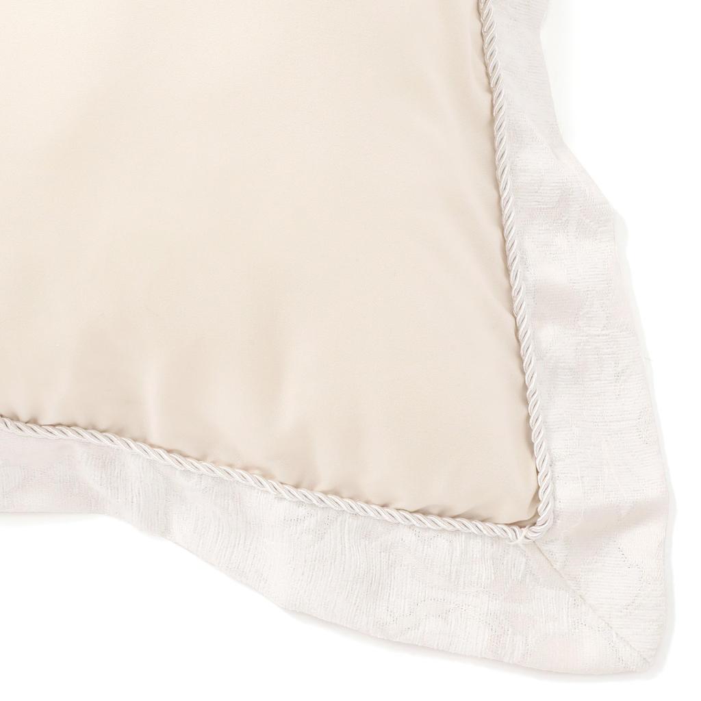 Francfranc Le Bress Ivory Pillowcase, 70x50cm,