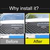 For Haval H6 3rd Gen 2021 2022 2023 2024 GT HEV PHEV Car Middle Insect Screening Mesh Front Grille Insert Net Anti-Mosquito Dust