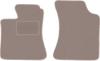 Beżowe dywaniki przednie do: Volvo 440 / 460 sedan (1988-1996)
