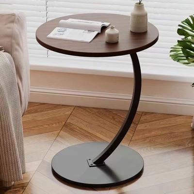 Yuvarlak Yan Sehpa Modern Kanepe Yatak Küçük C Şeklinde Yan Sehpa Ofis Oturma Odası Yatak Odası Komodin Kahve Masası Çok Fonksiyonlu Gece Sehpası
