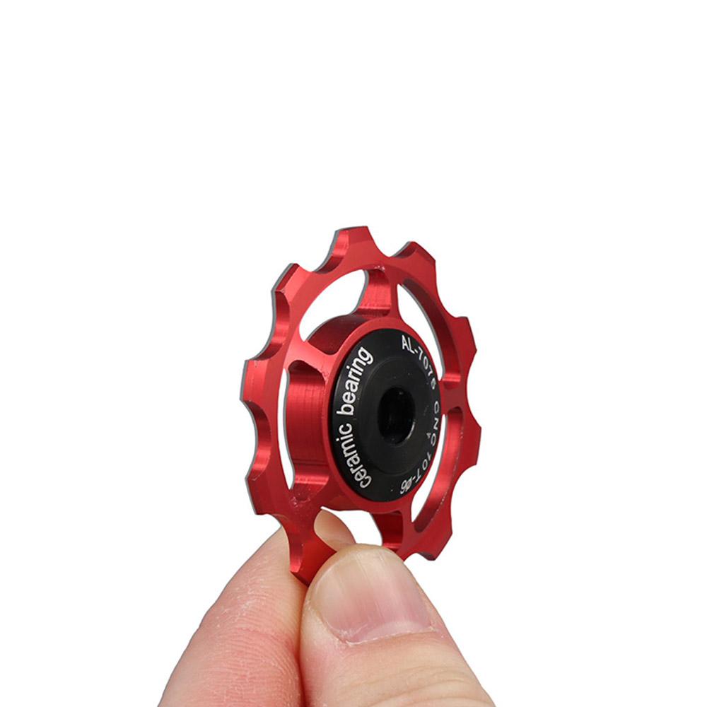 Guide Cycle Bike Jockey Wheel Bicycle Rear Pulley Bike Ceramic Bearing Guide Bike Rear Derailleur